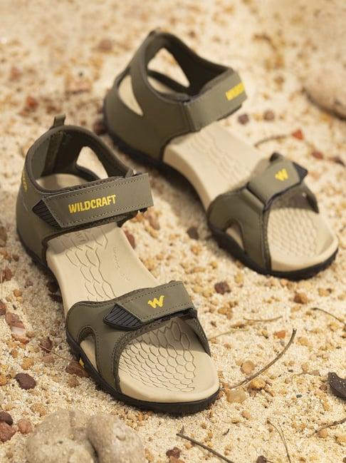 wildcraft men's baloy 2.0 olive floater sandals