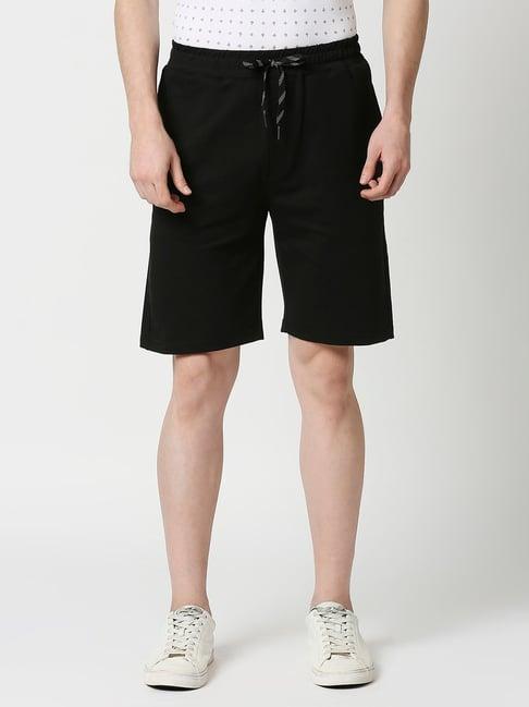 dragon hill black relaxed fit shorts