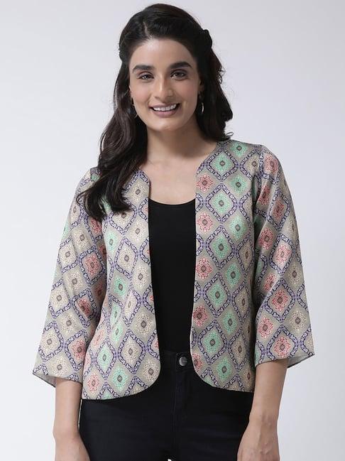 hangup grey printed shrug