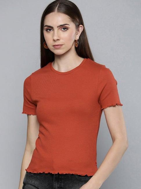 levi's rust top