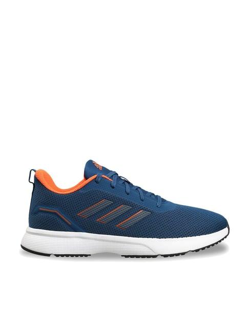 adidas men's aditron blue running shoes