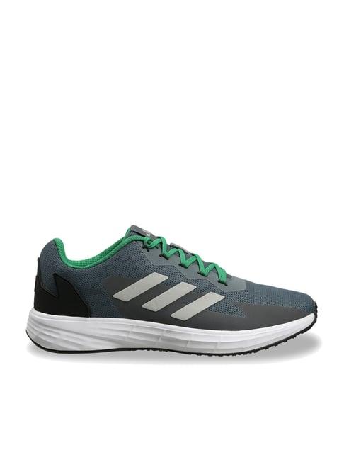 adidas men's adidash steel blue running shoes