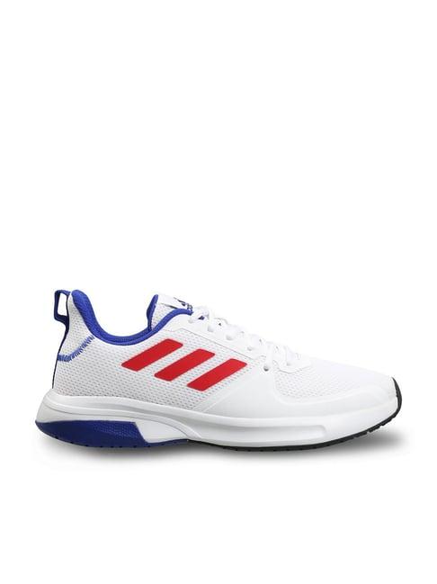 adidas men's fleetfly white running shoes