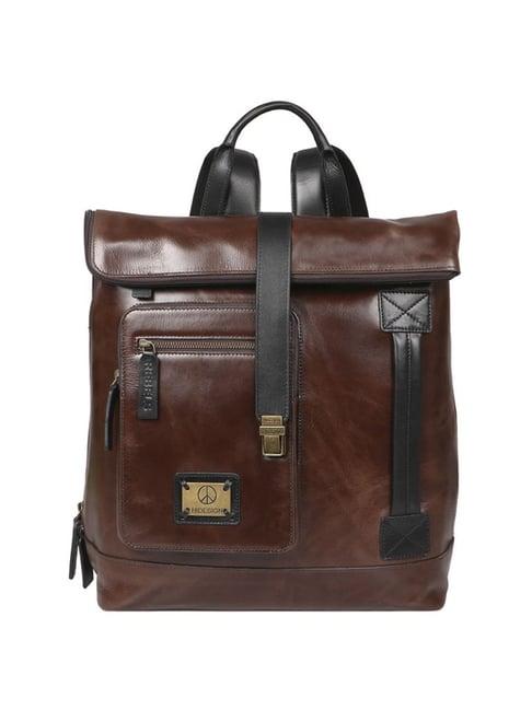 hidesign rebels uncle ho 03 cherokee brown large backpack