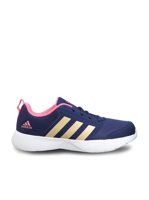 adidas women's pomazor blue running shoes