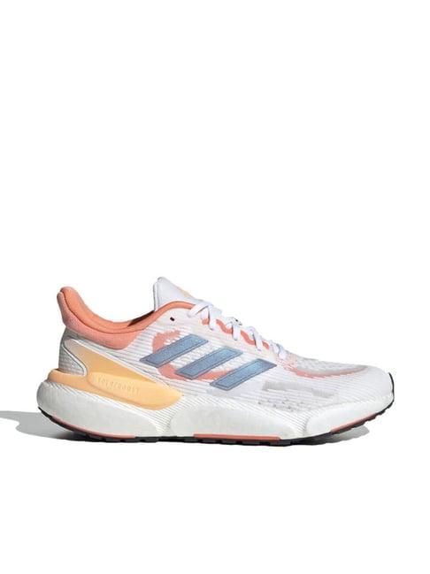 adidas women's solarboost 5 off white running shoes