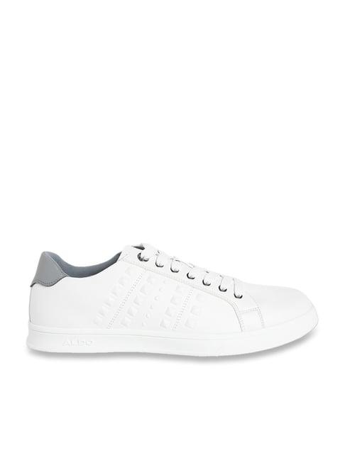 aldo men's white casual sneakers