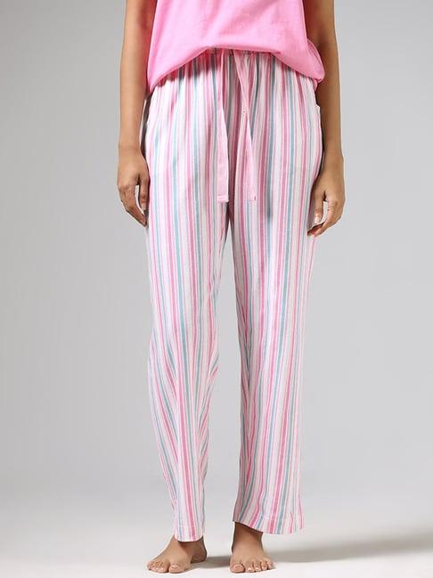 wunderlove by westside multicolor striped pyjamas