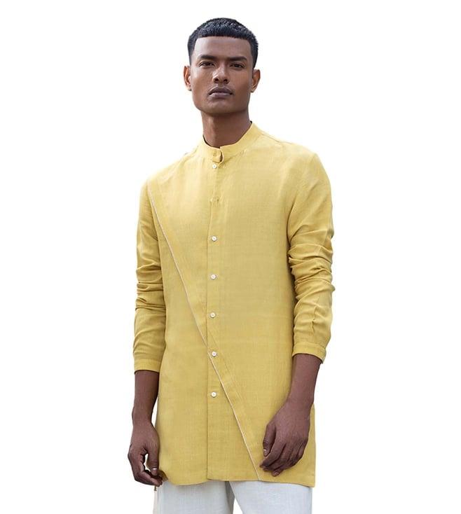 antar agni citrine relaxed fit shirt