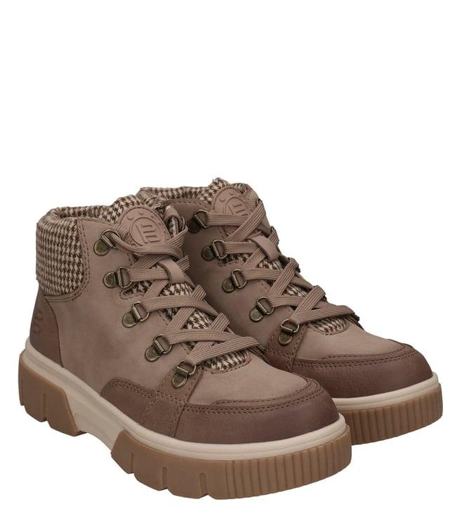 bagatt women's molfetta high top taupe boots