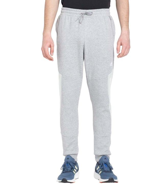 adidas grey logo regular fit joggers