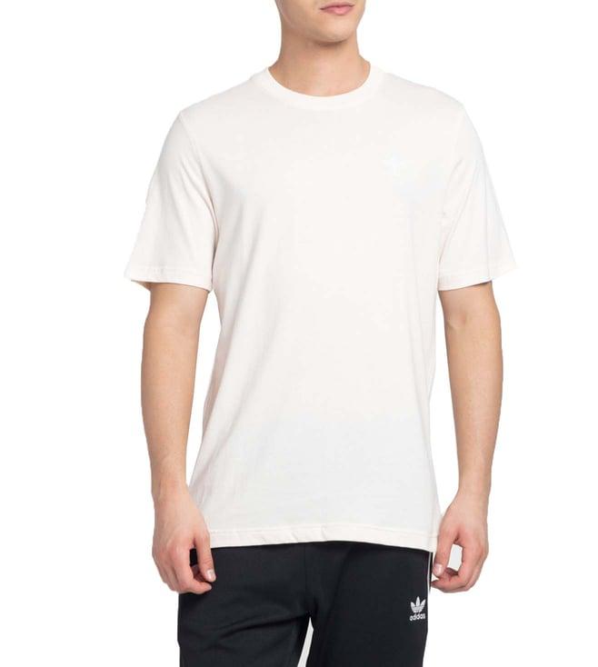 adidas originals white logo regular fit t-shirt