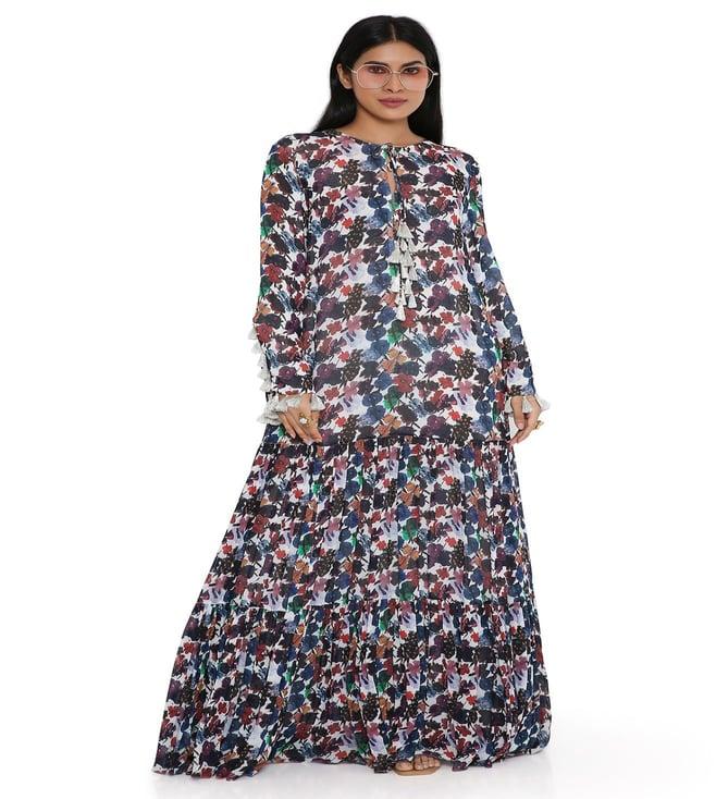 ps pret by payal singhal maya butterfly print art geortgette boho dress