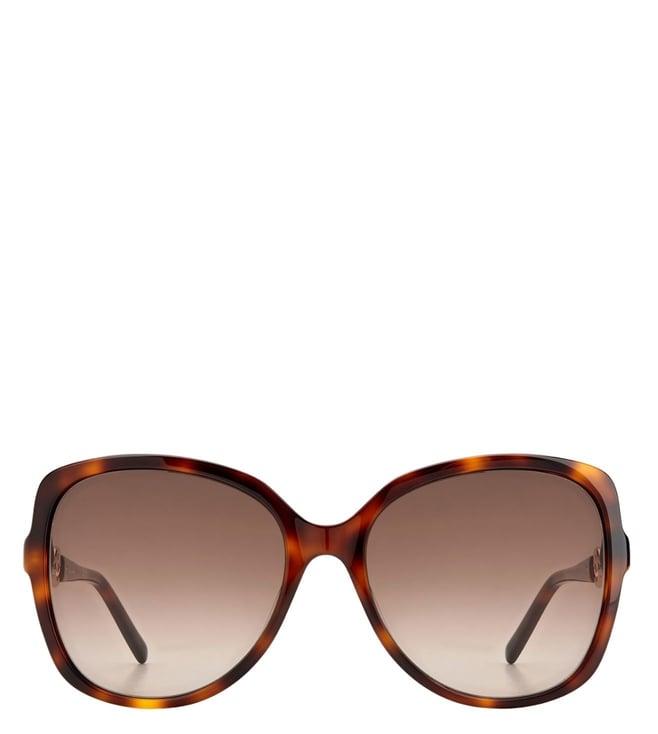 pierre cardin 20465005l57ha brown jewellery and gems gradient butterfly sunglasses for women