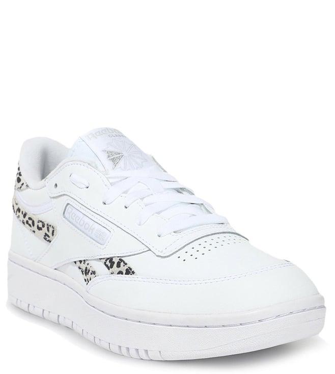 reebok women's club c double revenge white sneakers