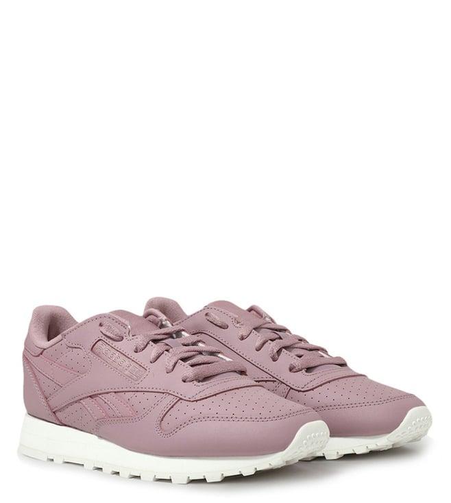 reebok women's classics rose gold sneakers