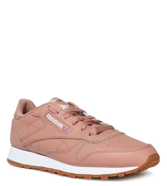 reebok women's classics dusty pink sneakers