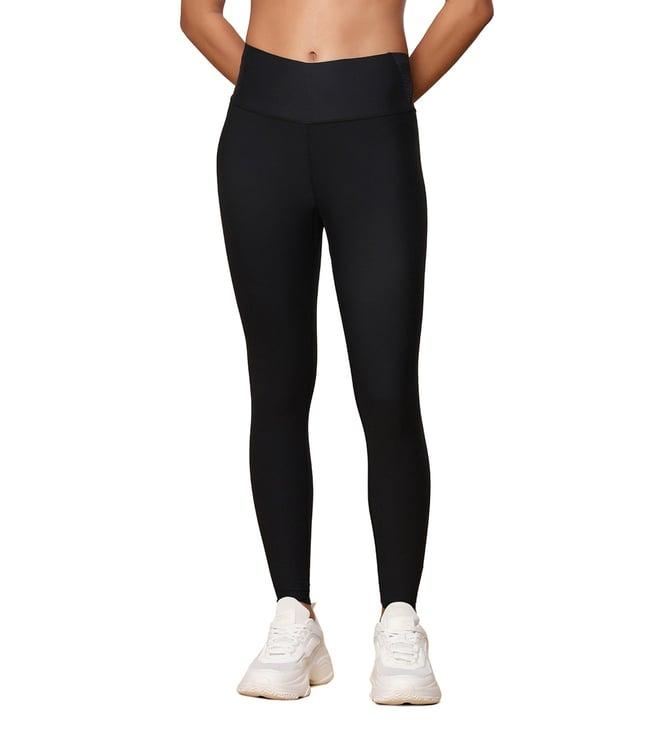 triumph black regular fit tights