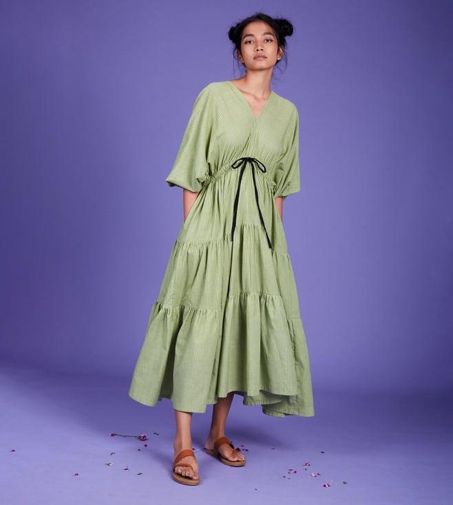 mati green lakeeirien 2.0 citra aakaar dress