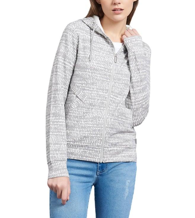 beverly hills polo club grey full sleeves hooded sweatshirt