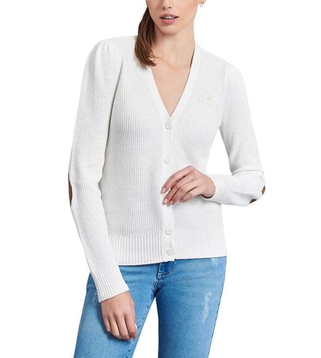 beverly hills polo club off white cardigan