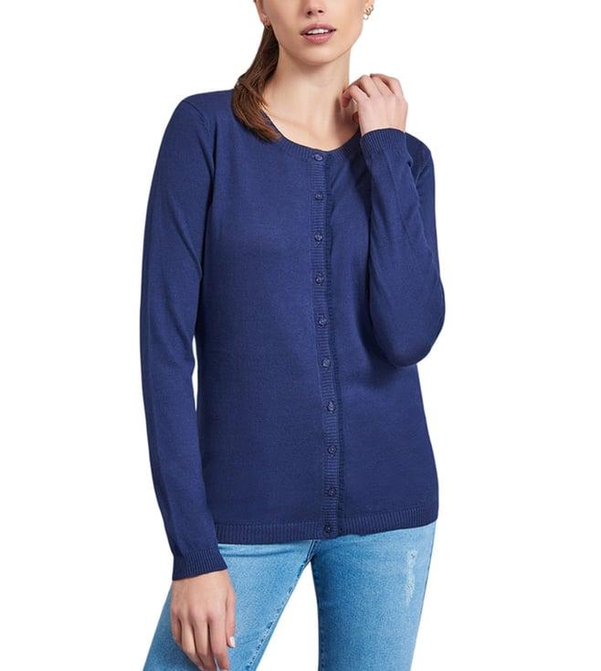 beverly hills polo club navy cardigan