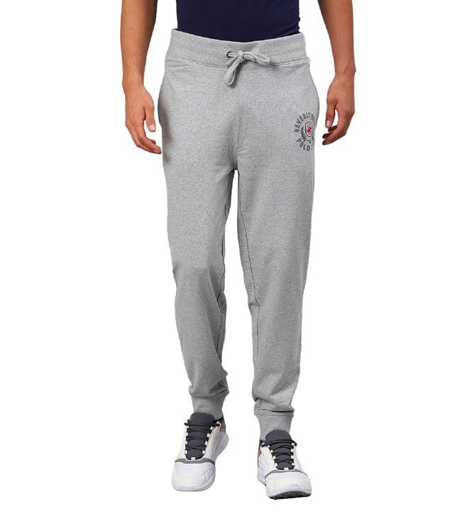 beverly hills polo club grey regular fit joggers