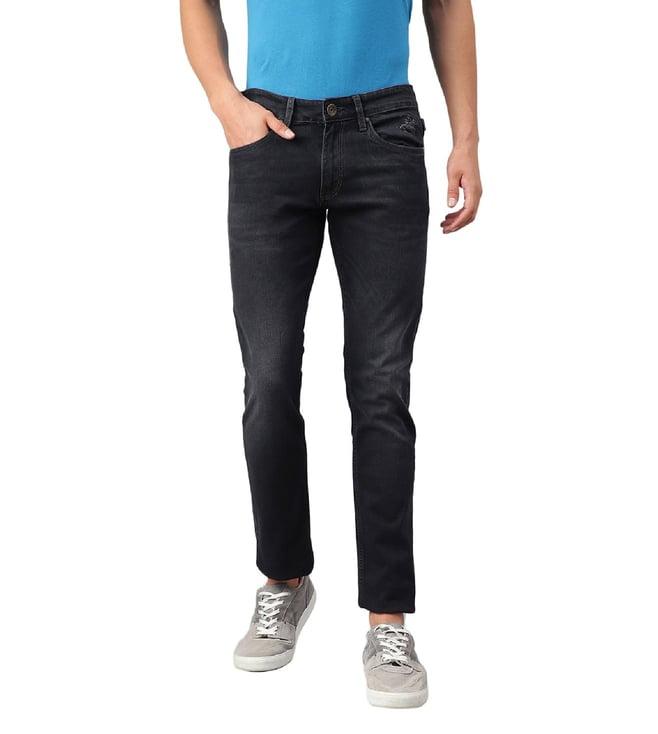 beverly hills polo club black skinny fit lightly washed jeans