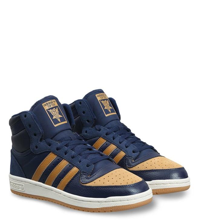 adidas originals men's top ten rb blue sneakers