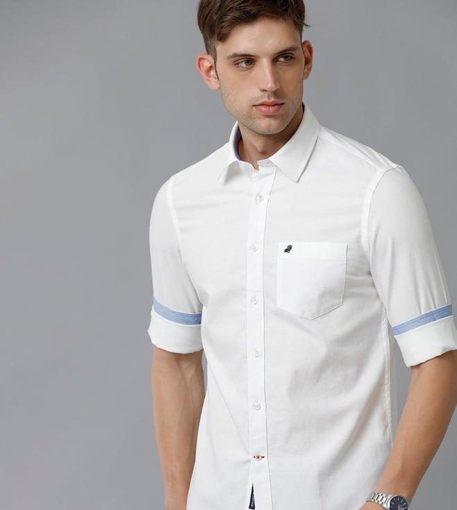 double two summer white shirt