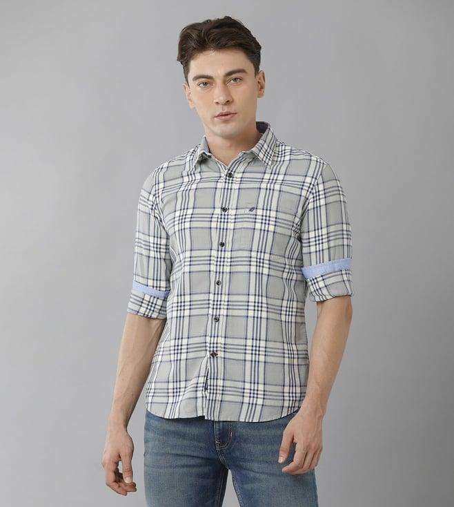 double two summer blue shirt