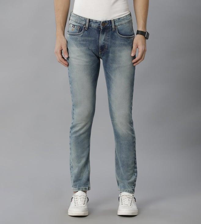 double two summer mid blue jeans