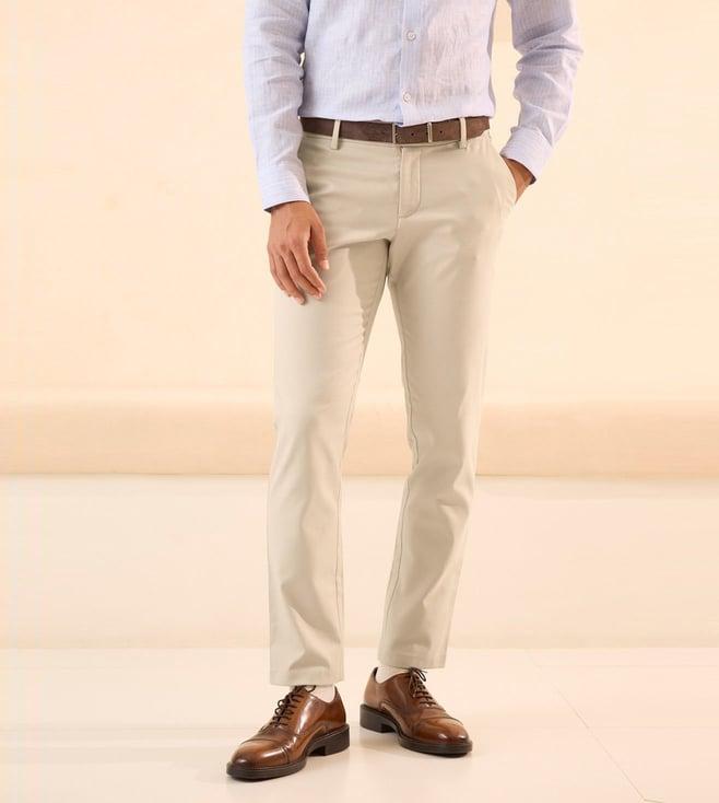 andamen men's beige chinos