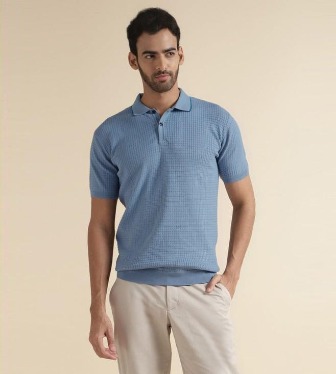 andamen men's blue polo t-shirt