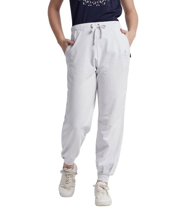 beverly hills polo club blue a little drama logo regular fit joggers