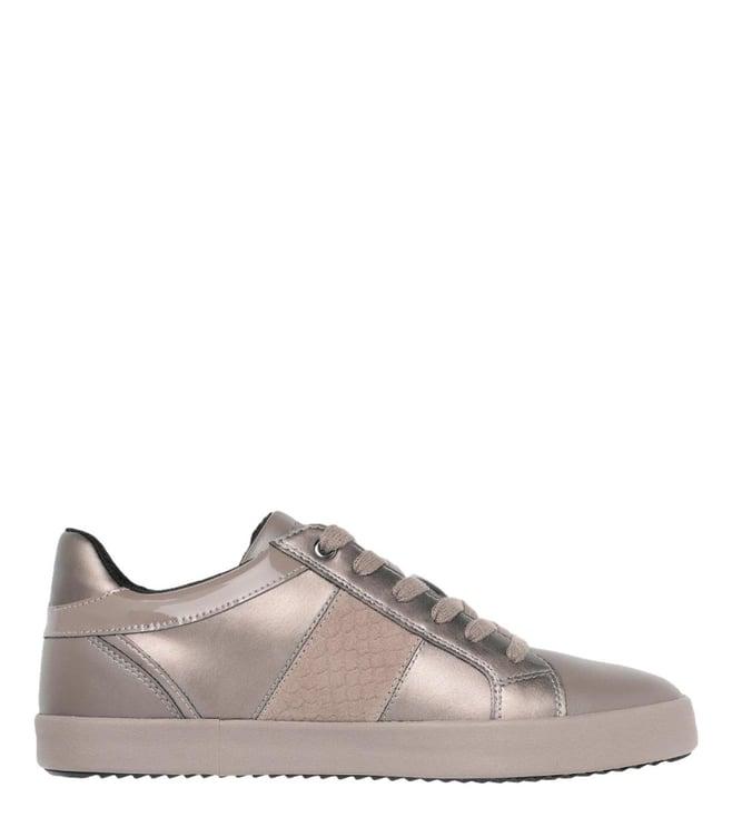 geox women's d blomiee dark taupe sneakers