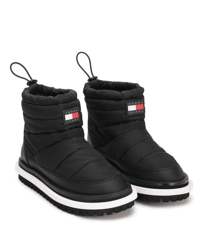 tommy hilfiger women's black booties