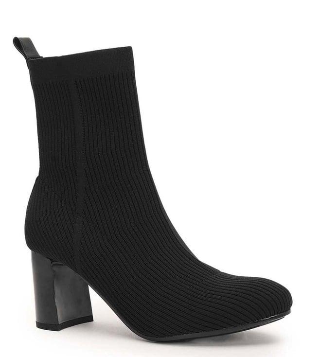 tommy hilfiger women's black booties