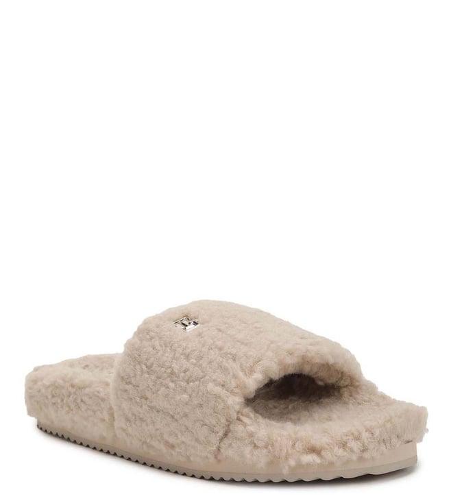 tommy hilfiger women's merino slide sandals