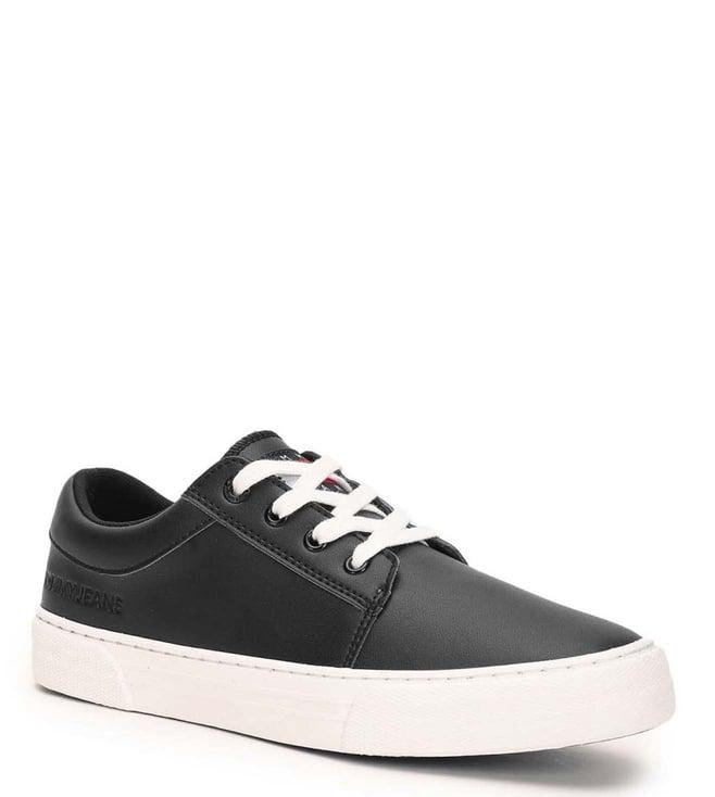 tommy hilfiger women's black sneakers