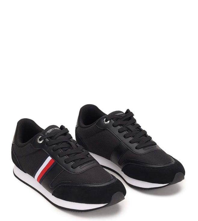 tommy hilfiger women's black sneakers