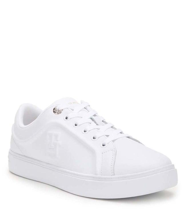 tommy hilfiger women's white sneakers