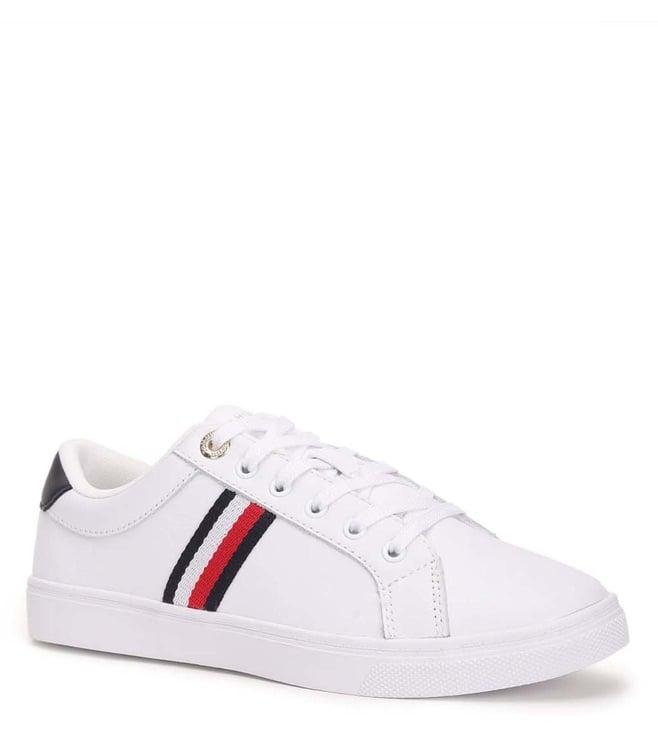 tommy hilfiger women's white sneakers