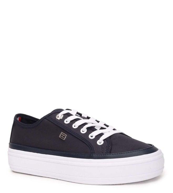 tommy hilfiger women's space blue sneakers