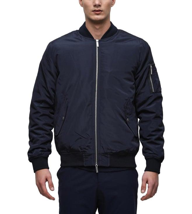 selected homme sky captain regular fit bomber jacket