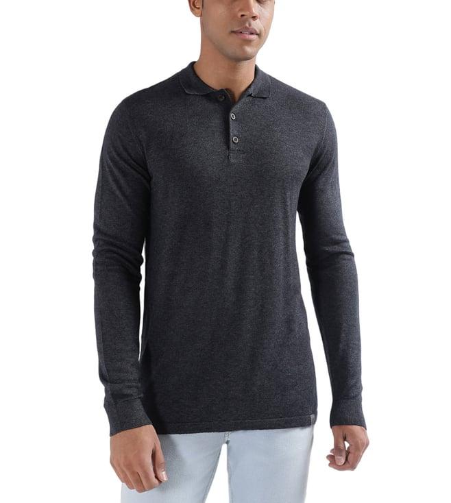 bruun & stengade grey regular fit sweater