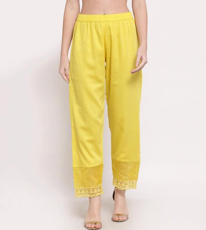 dart studio yellow palazzo