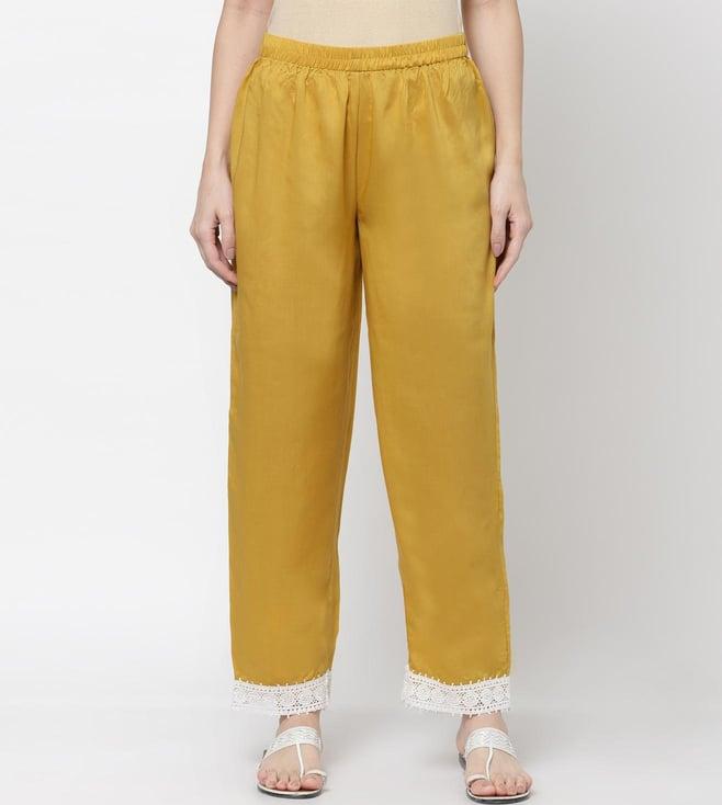 dart studio yellow palazzo