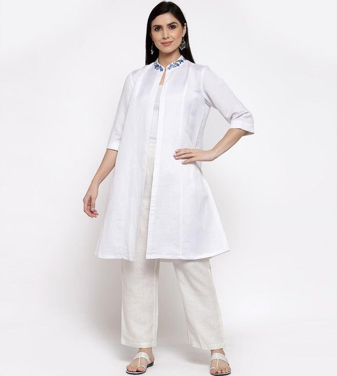 dart studio white kurta