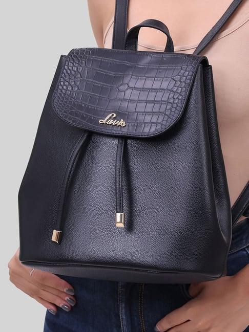 lavie misty black medium backpack